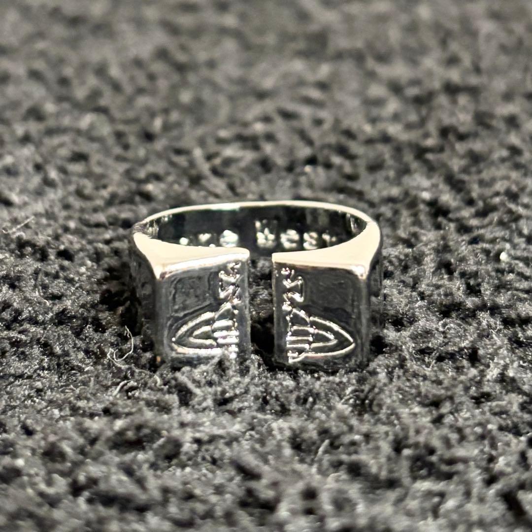 Vivienne Westwoodシルバー リング オーブ 約16号