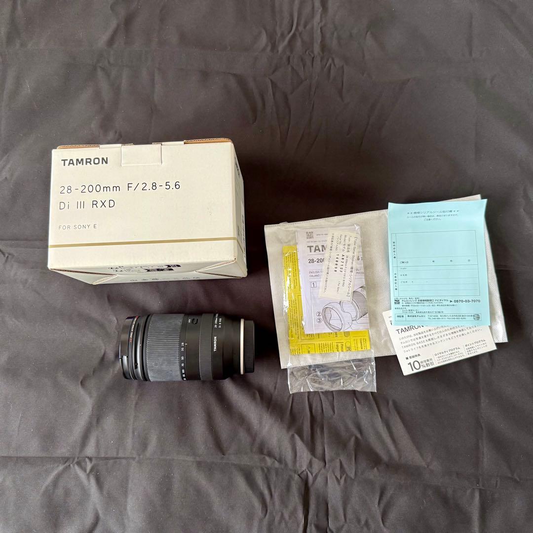 レンズ(ズーム) tamron 28-200