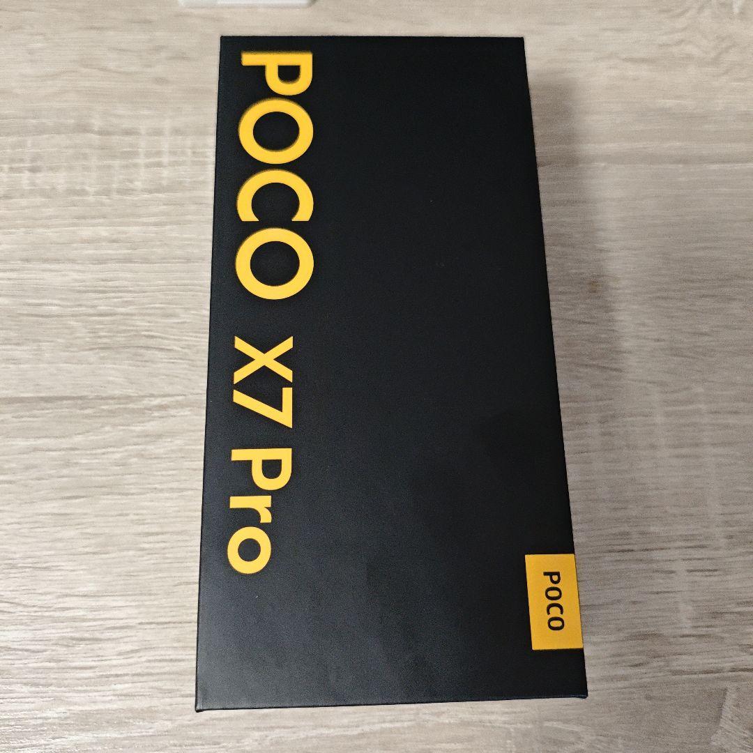 Poco X7 Pro Black SIMフリー RAM8GB 256GB