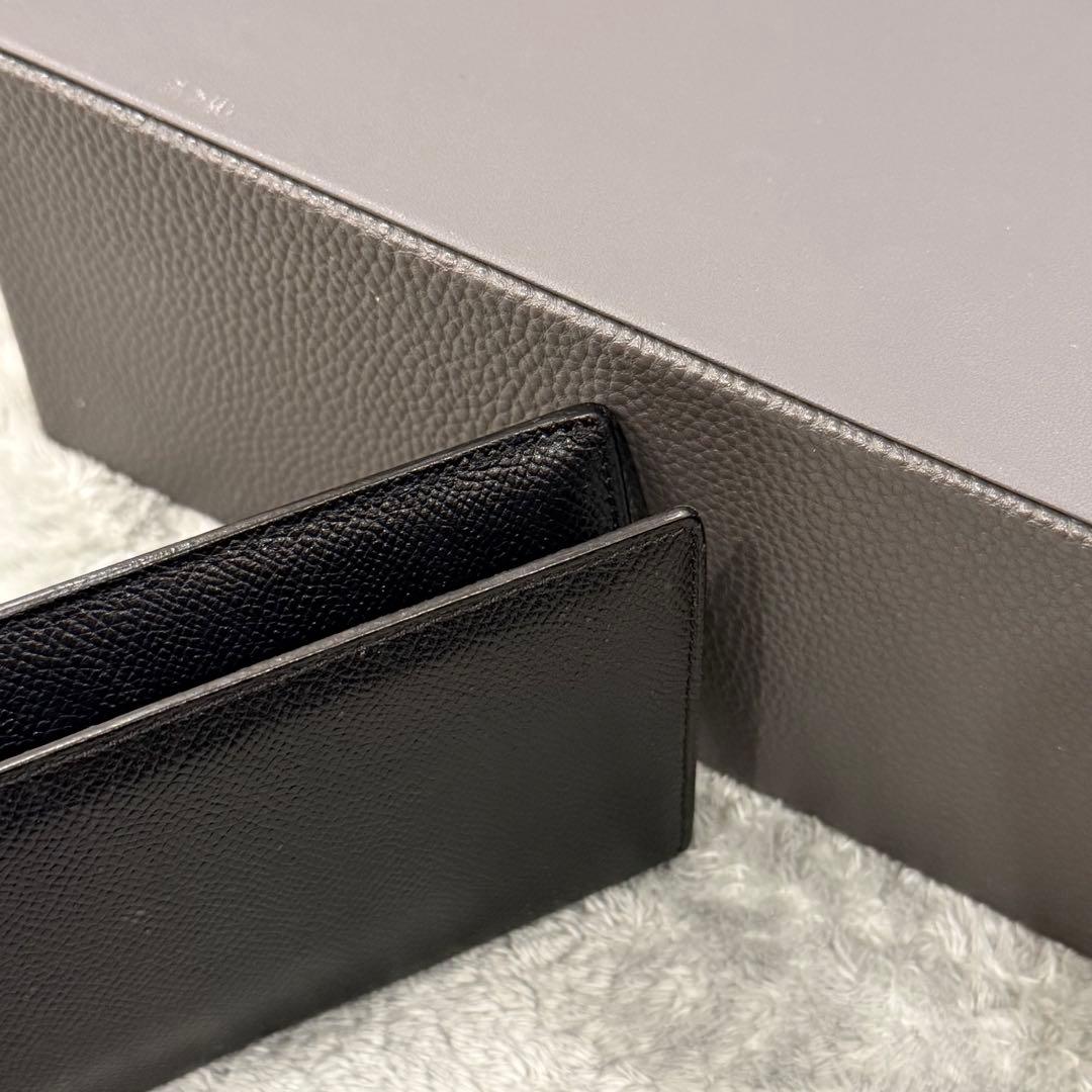 ⭐️極美品⭐️　カミーユフォルネ　長財布　旧ロゴ　二つ折り財布　レザー　黒