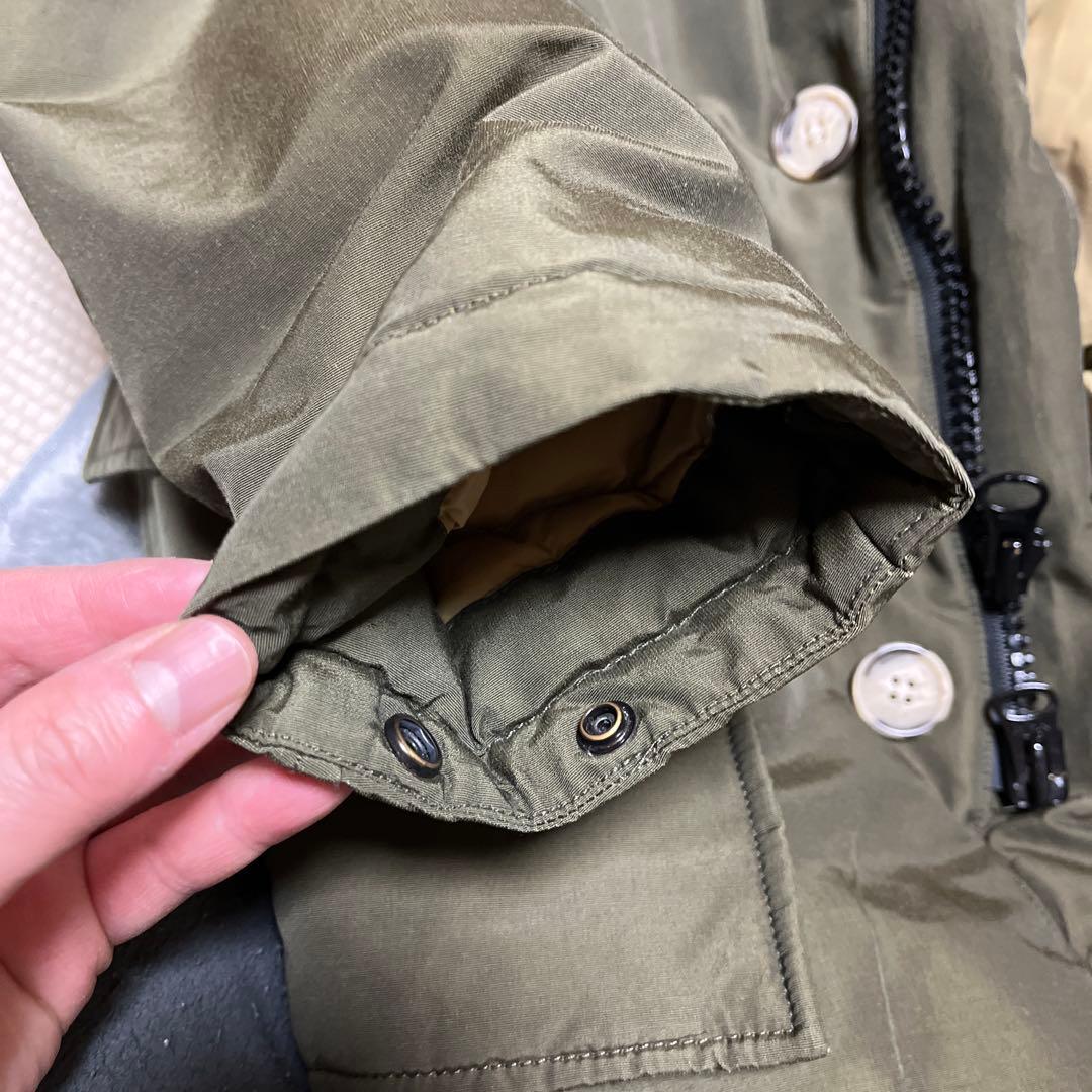 1/31まで。WOOLRICH オリーブ アークティックパーカー