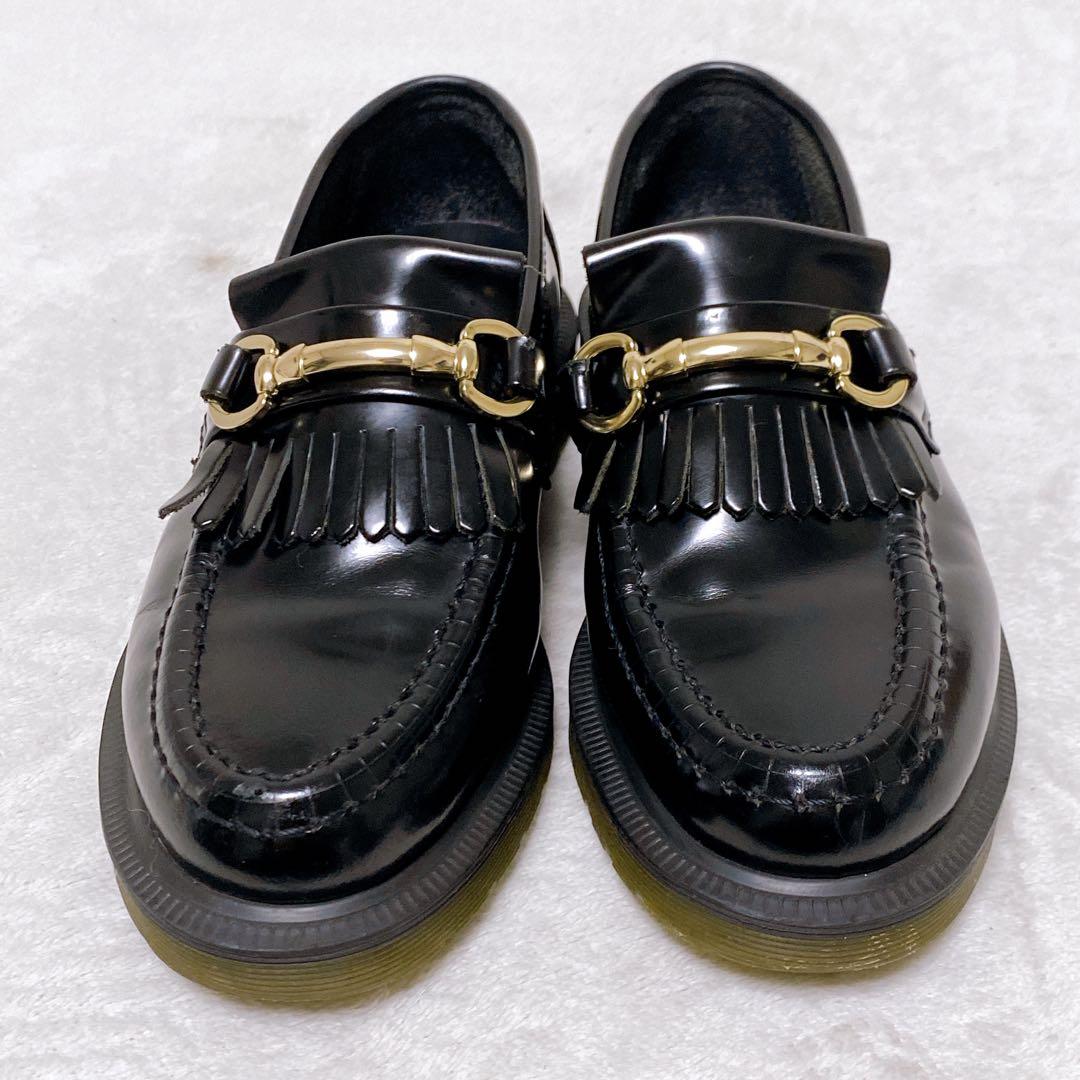 美品　ドクターマーチン　ADRIAN SNAFFLE　ビットローファー　UK3