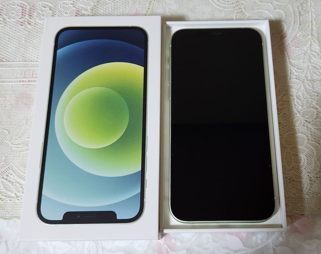 AppleSeries iPhone12グリーン128GB修理歴無し おまけ有り