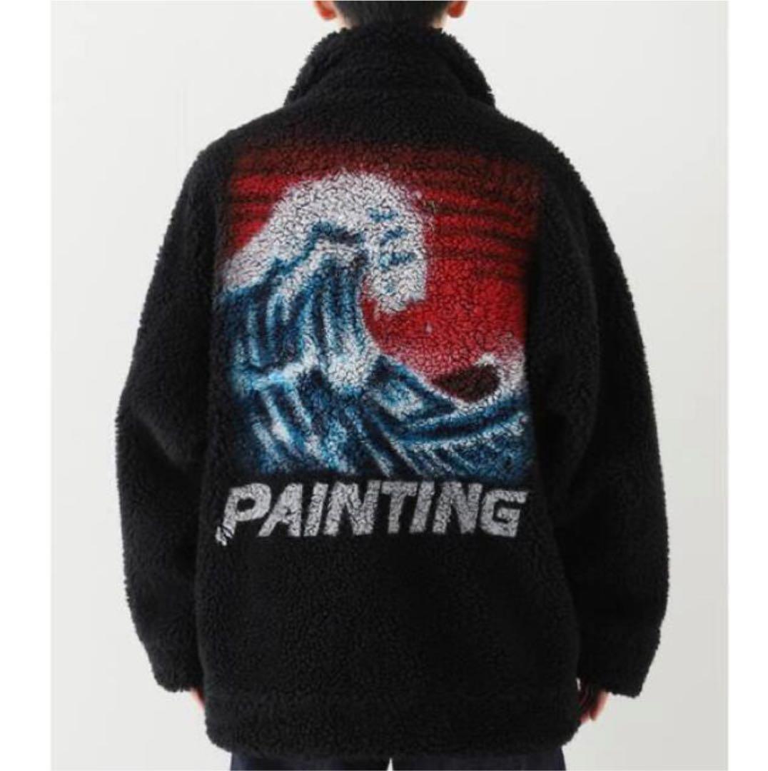 doublet HAND PAINTED RECYCLE ファージャケット