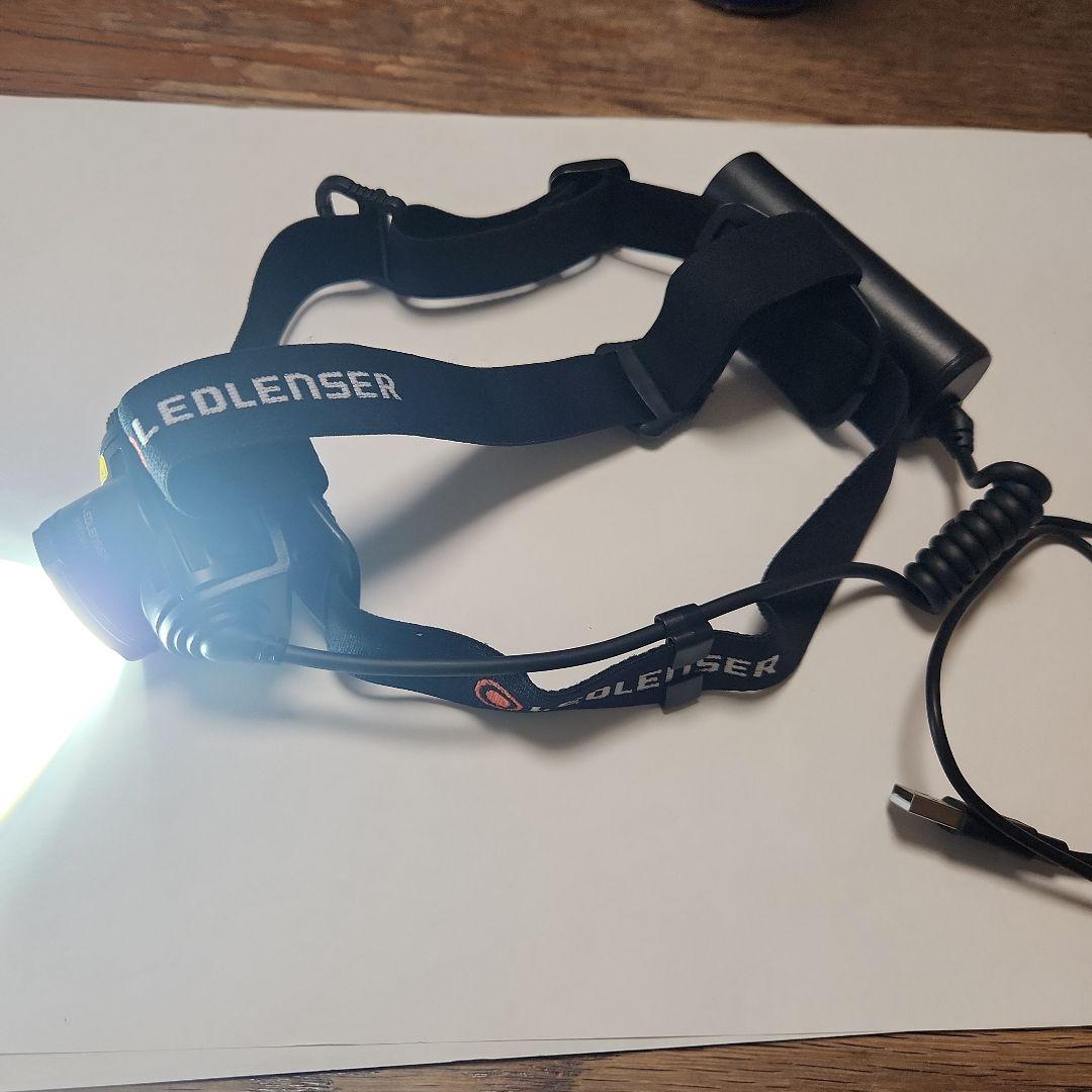 LEDLENSER ヘッドランプ USB充電式