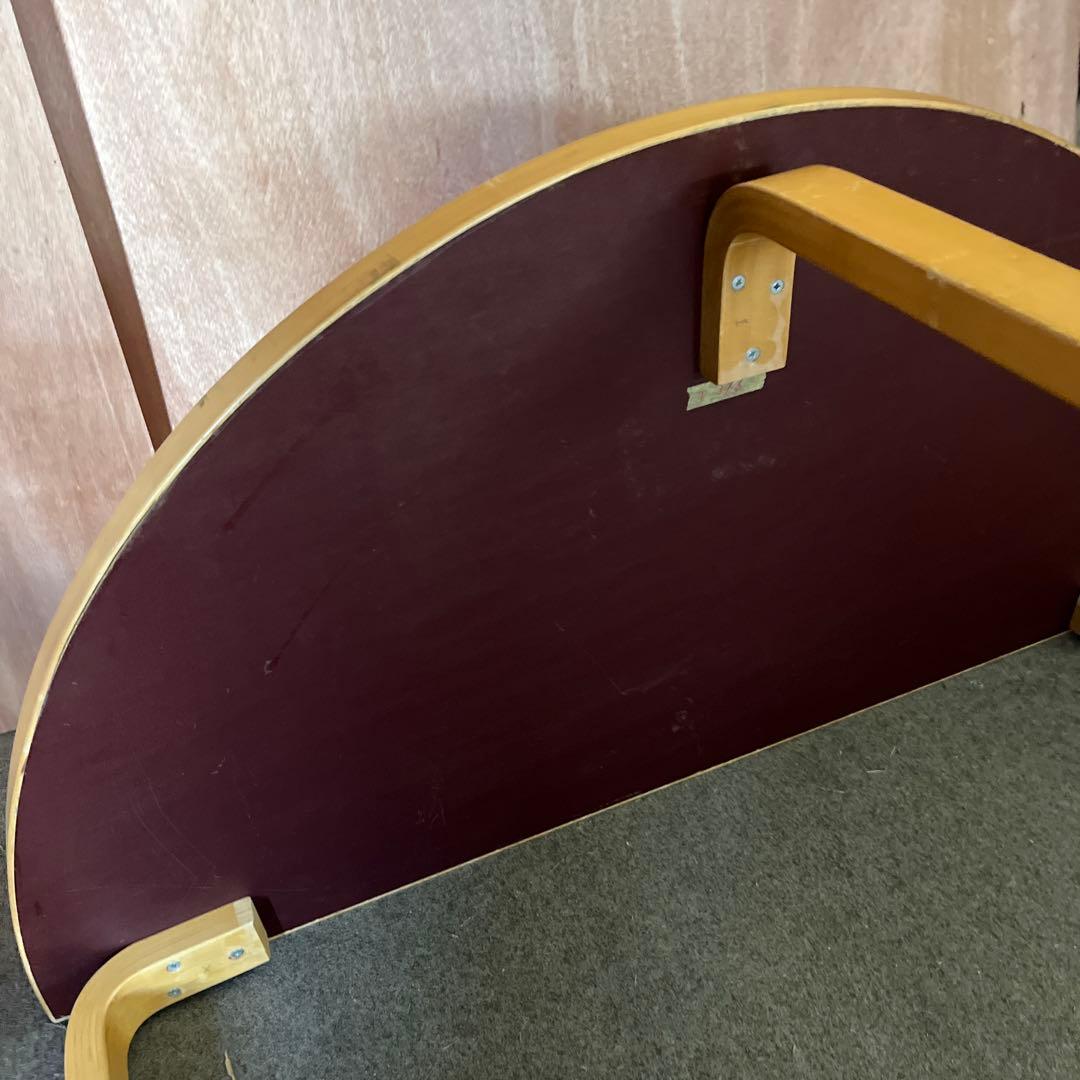 Aalto Artek 半円テーブル　ラミネート