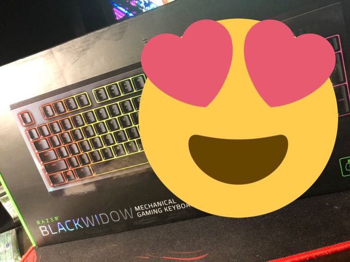 Razer キーボード black whidou