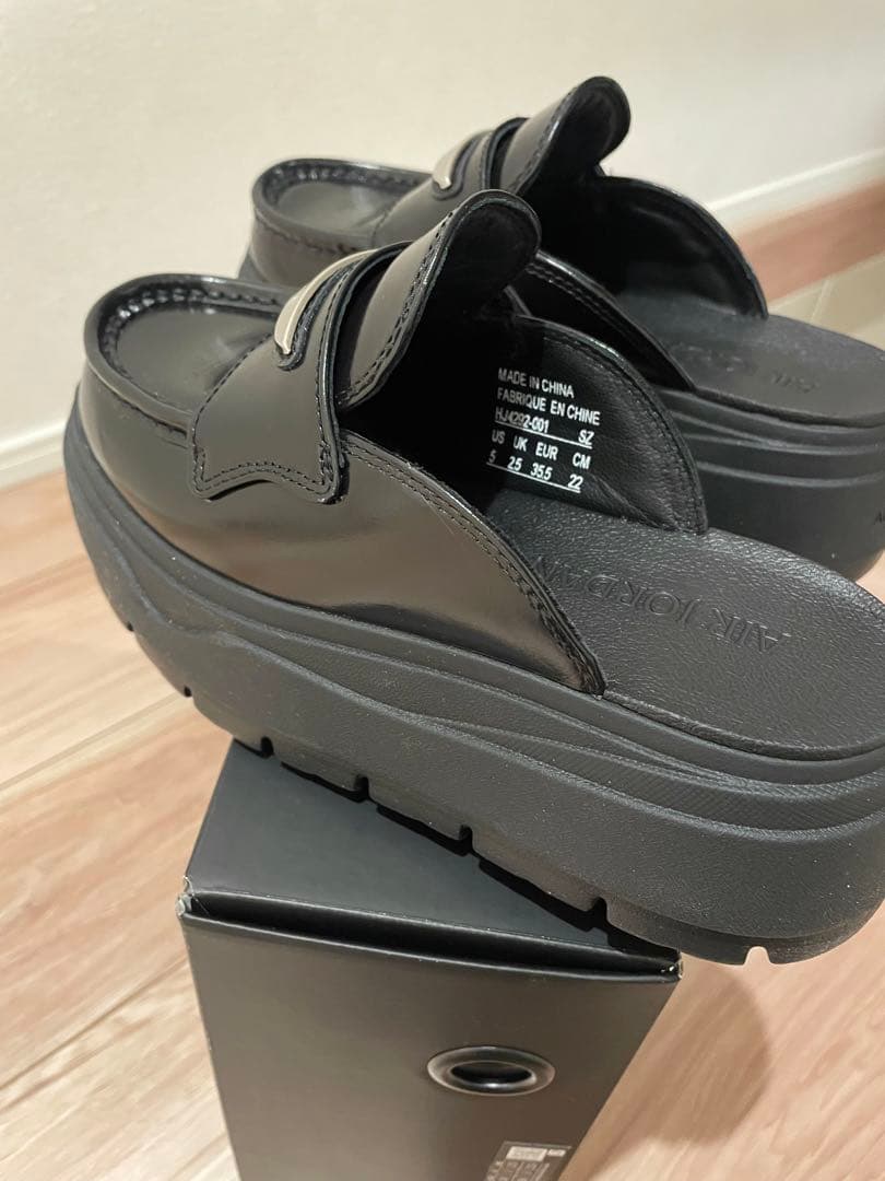 NIKE エアジョーダン　厚底　ミュール　サンダル　22