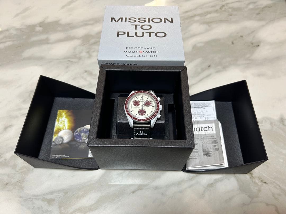OMEGA×swatch MISSION TO PLUTO