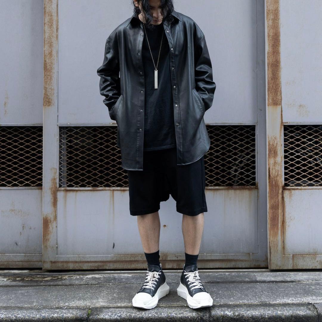 美品✨PRY シュウト オーバーサイズシャツジャケット ブラック 1