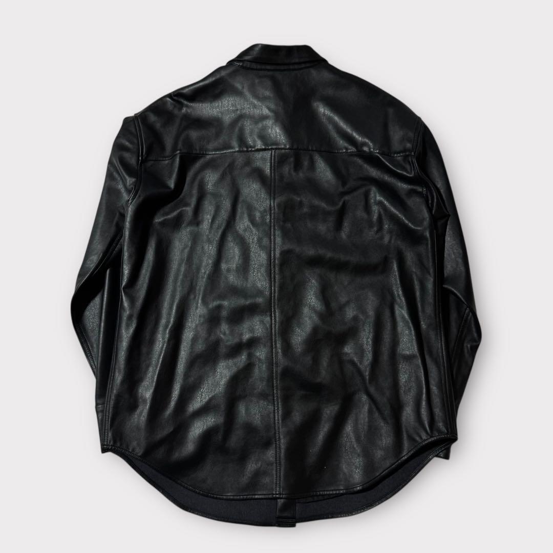 美品✨PRY シュウト オーバーサイズシャツジャケット ブラック 1
