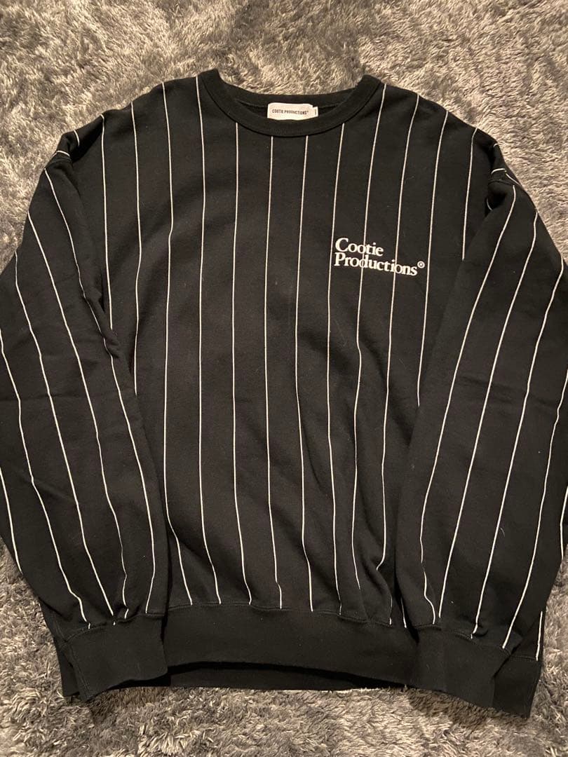 Cootie Productions ストライプスウェット