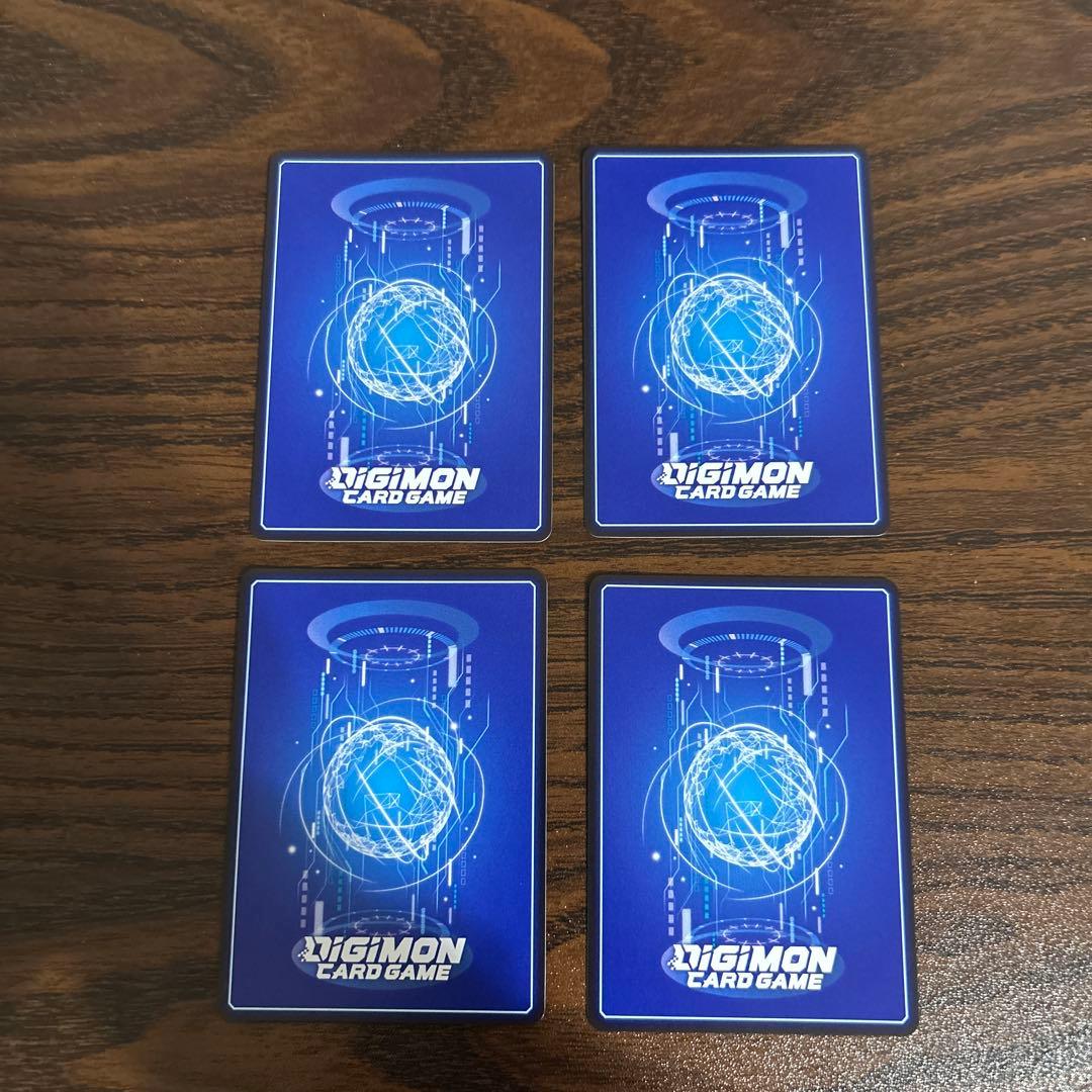 ウォーグレイモン/BT22/プロモ/パラレル/4枚セット/デジモンカード ②