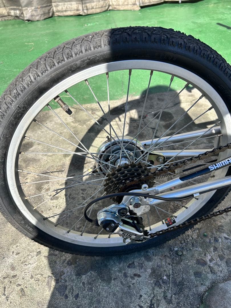 No.568希少街乗りリラックス 自転車 ミニベロ