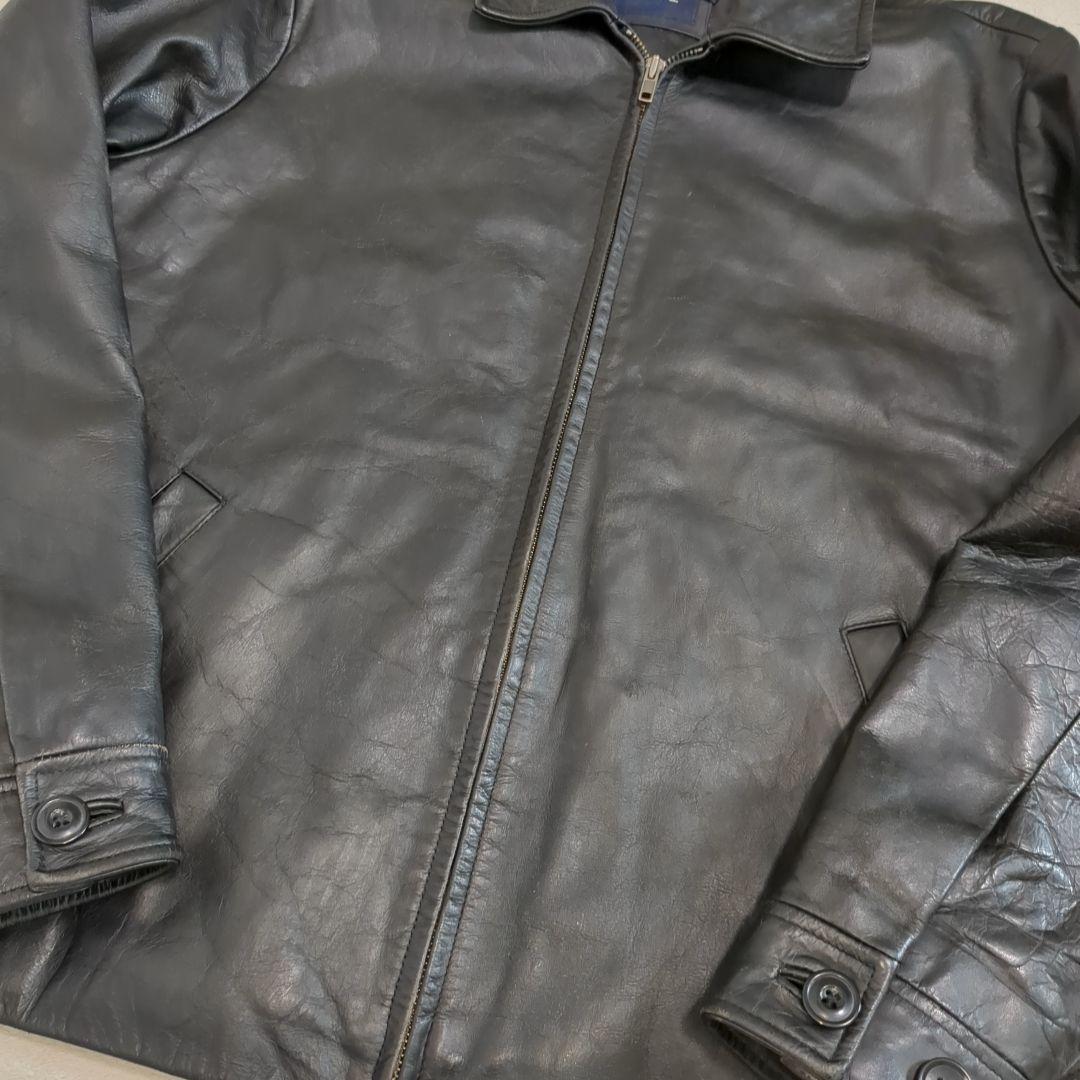 美品 オールドギャップ レザージャケット ブルゾン 牛革 Sサイズ ブラック