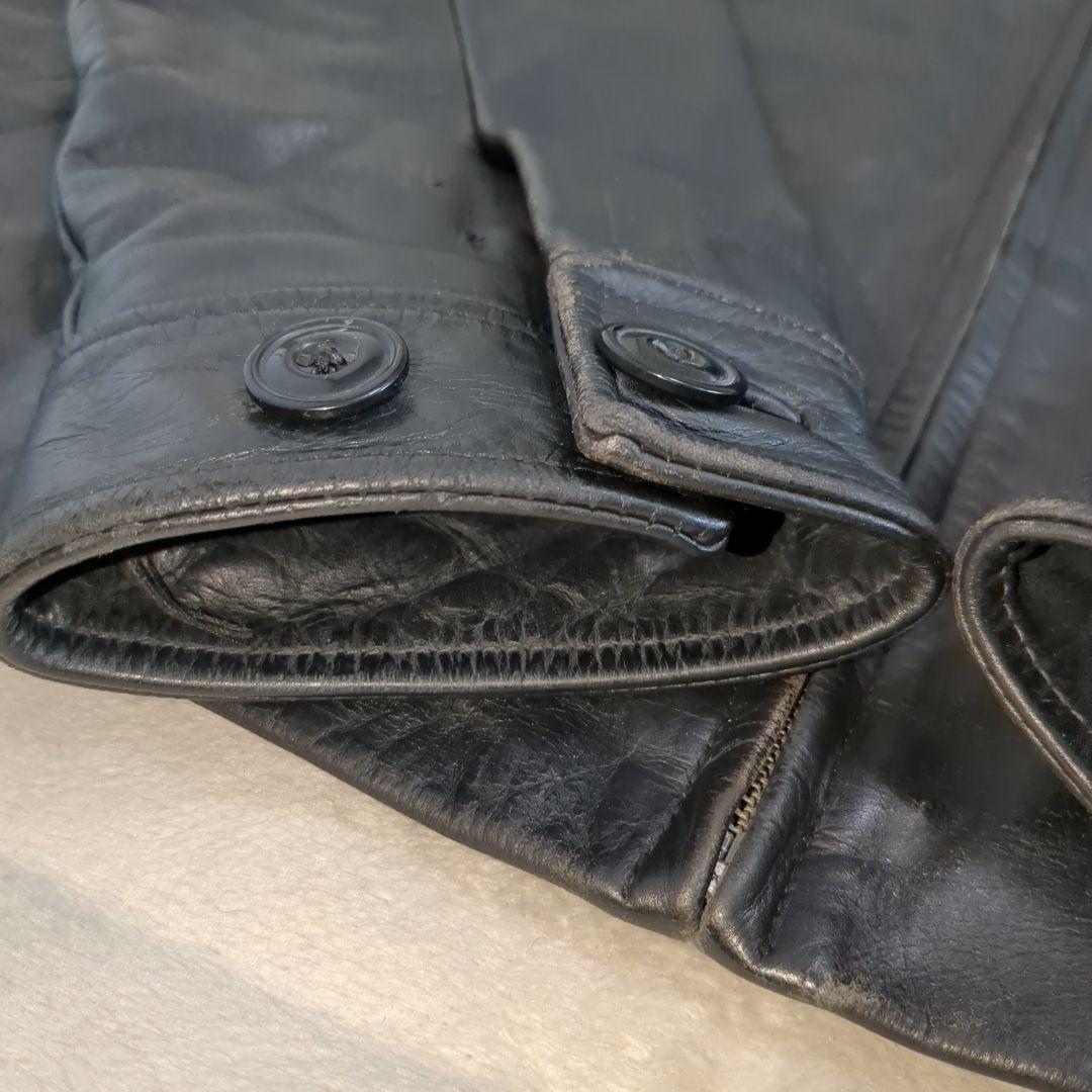 美品 オールドギャップ レザージャケット ブルゾン 牛革 Sサイズ ブラック