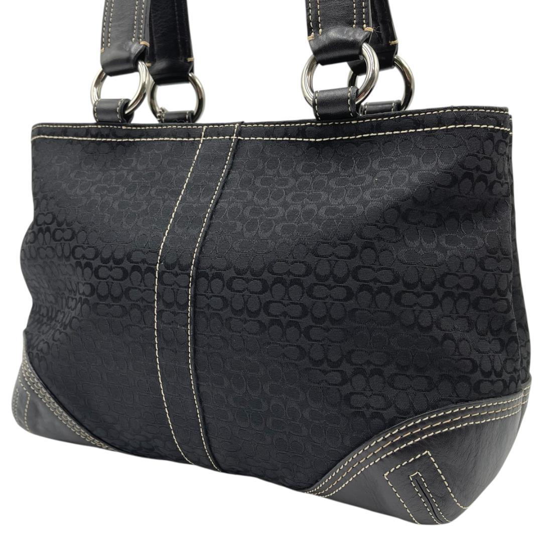 COACH/コーチ ソーホー ミニシグネチャー ハンドバッグ トートバッグ