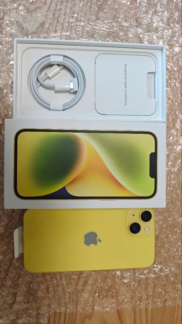 Apple iPhone 14 本体 イエロー