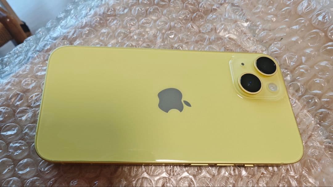 Apple iPhone 14 本体 イエロー