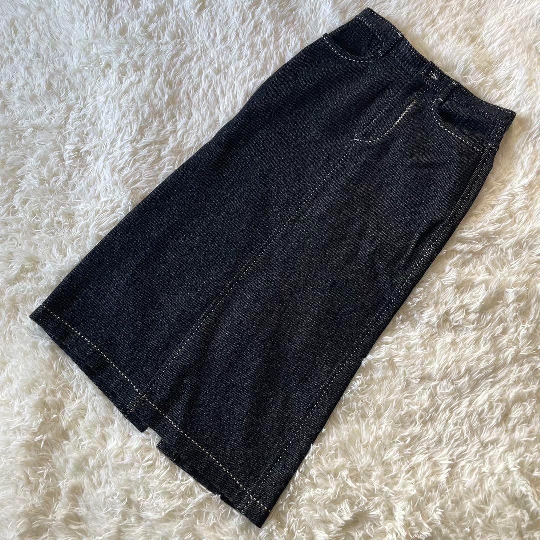 トリココムデギャルソン　ウールスカート ステッチ