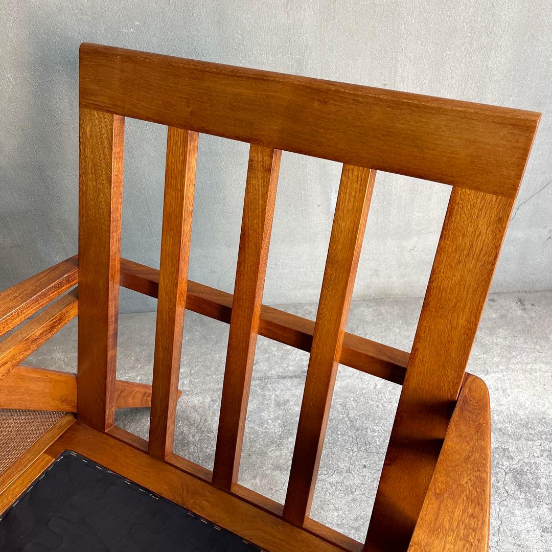 美品　ACME Furniture ウィッカーラウンジチェア