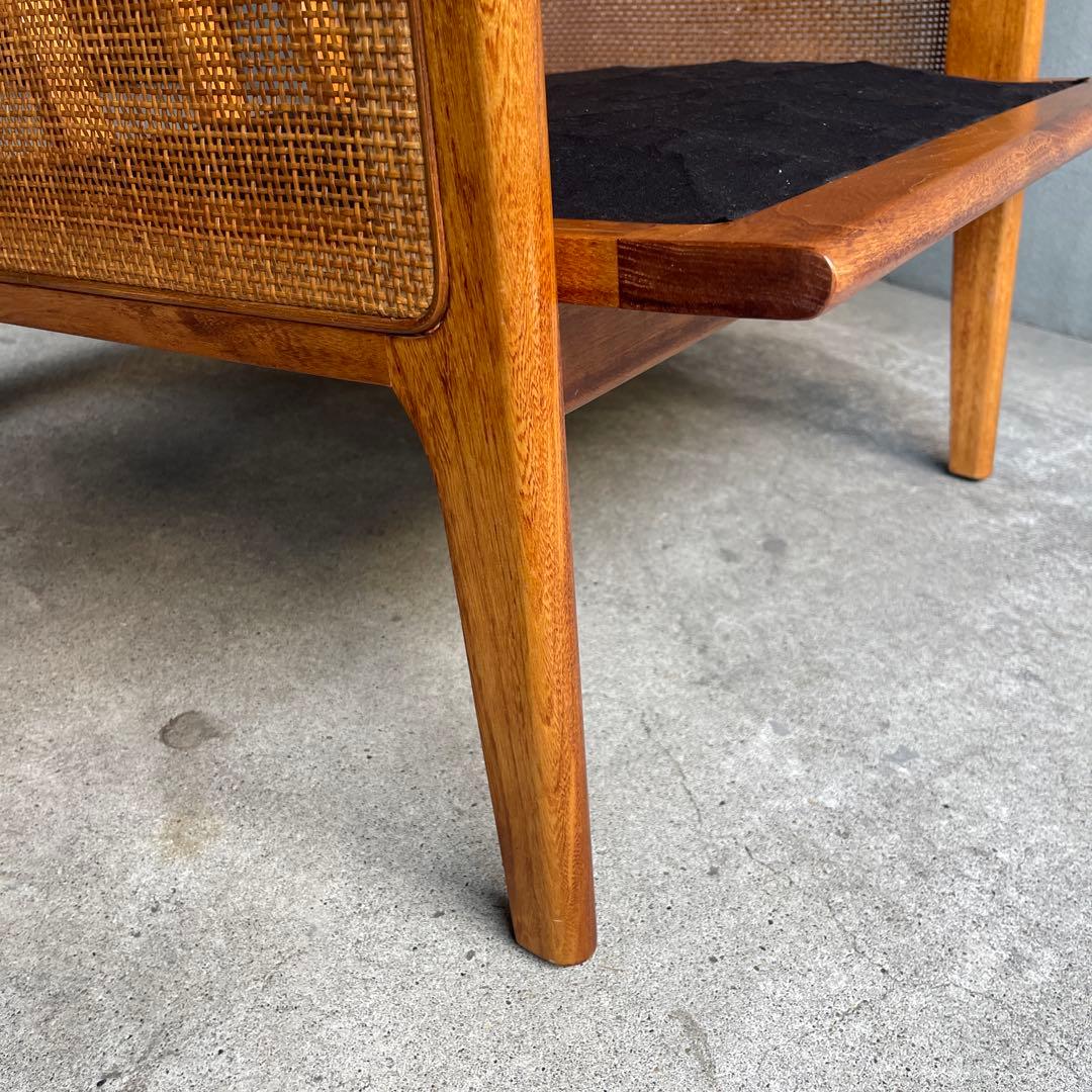 美品　ACME Furniture ウィッカーラウンジチェア