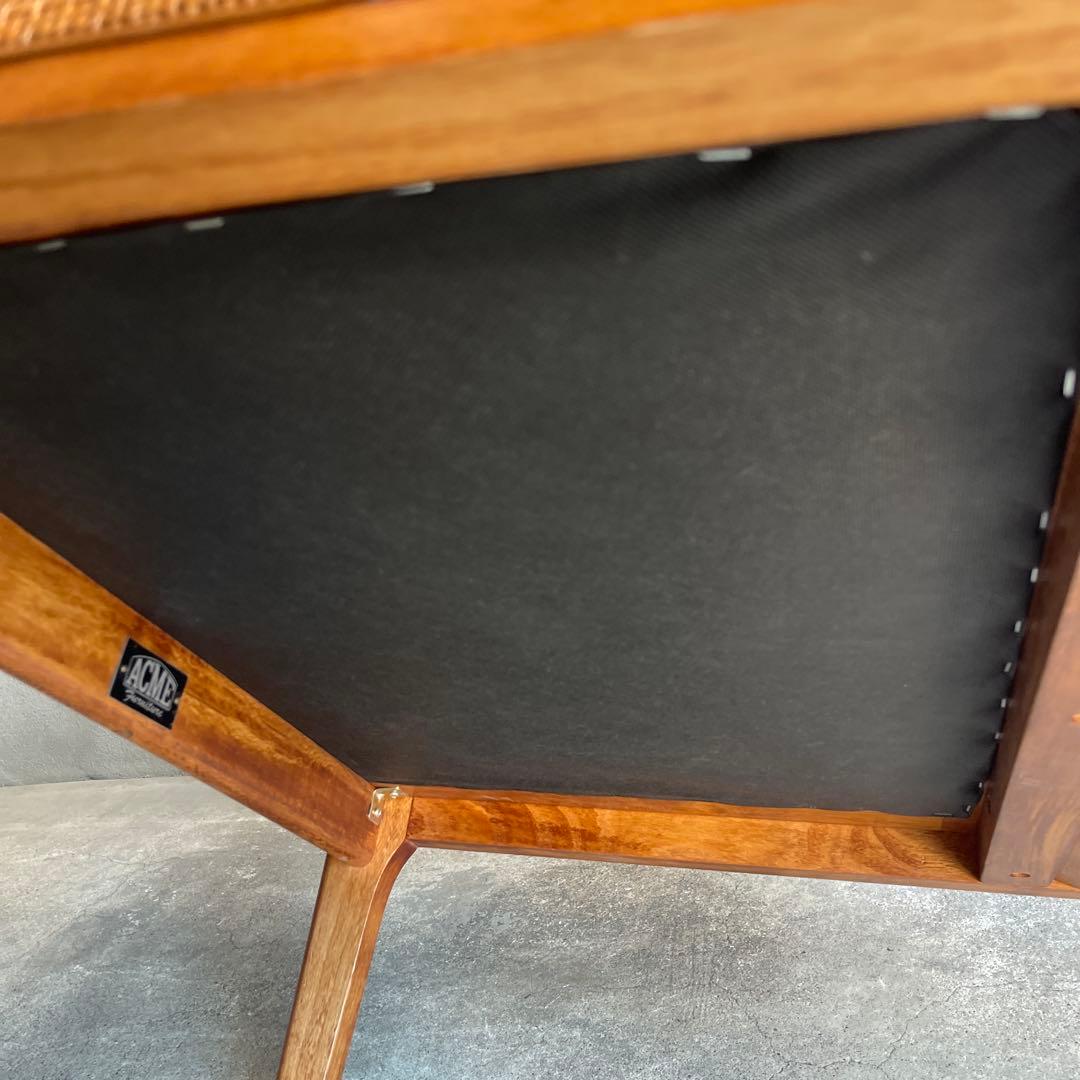 美品　ACME Furniture ウィッカーラウンジチェア