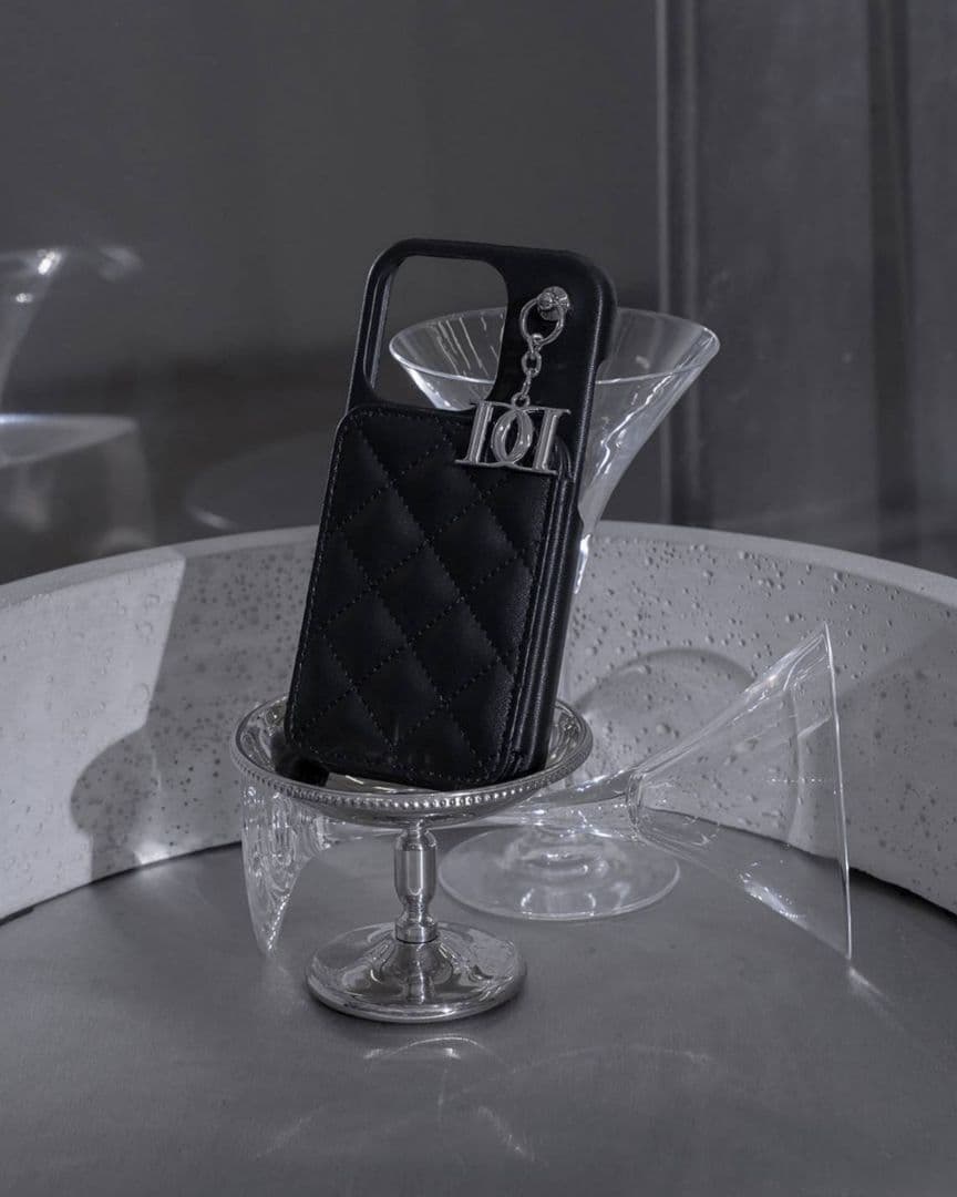 キルティングミラーDDチャームiPhoneケース iPhone16