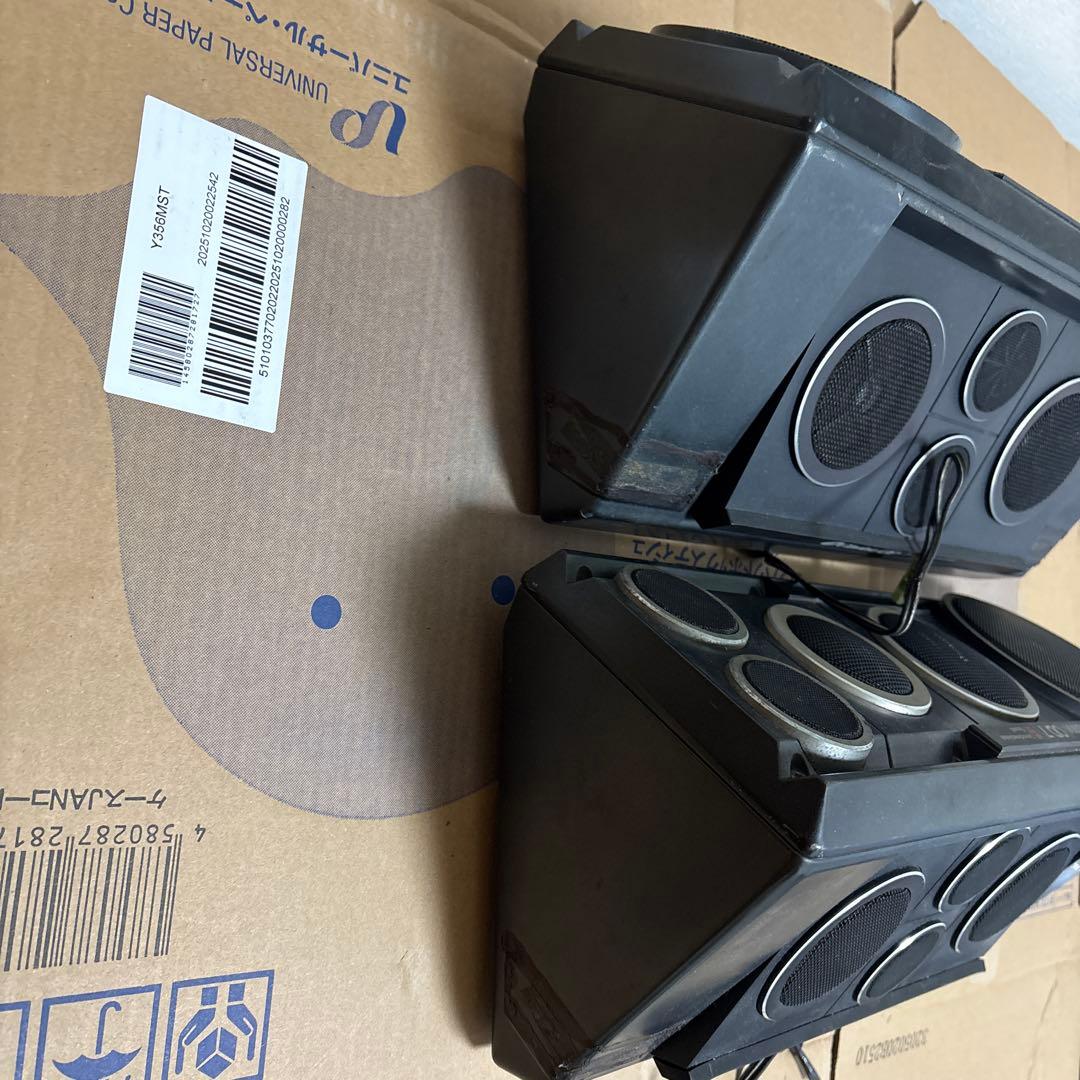 当時物 クラリオンod-7 置き型スピーカー 旧車