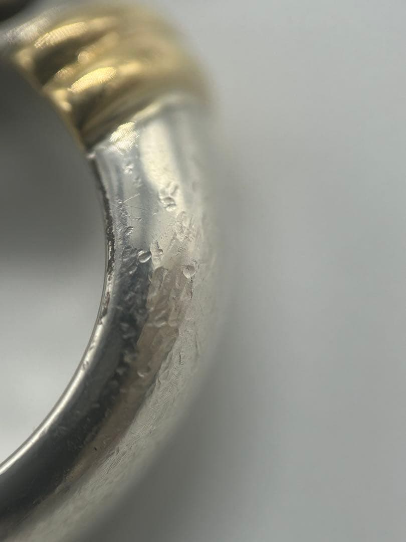 ティファニー TIFFANY サークルリング 9号 YG コンビヴィンテージ