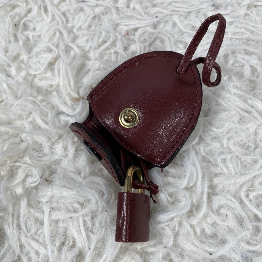 【美品】カルティエ マストライン レザー ボストンバッグ トラベルバッグ