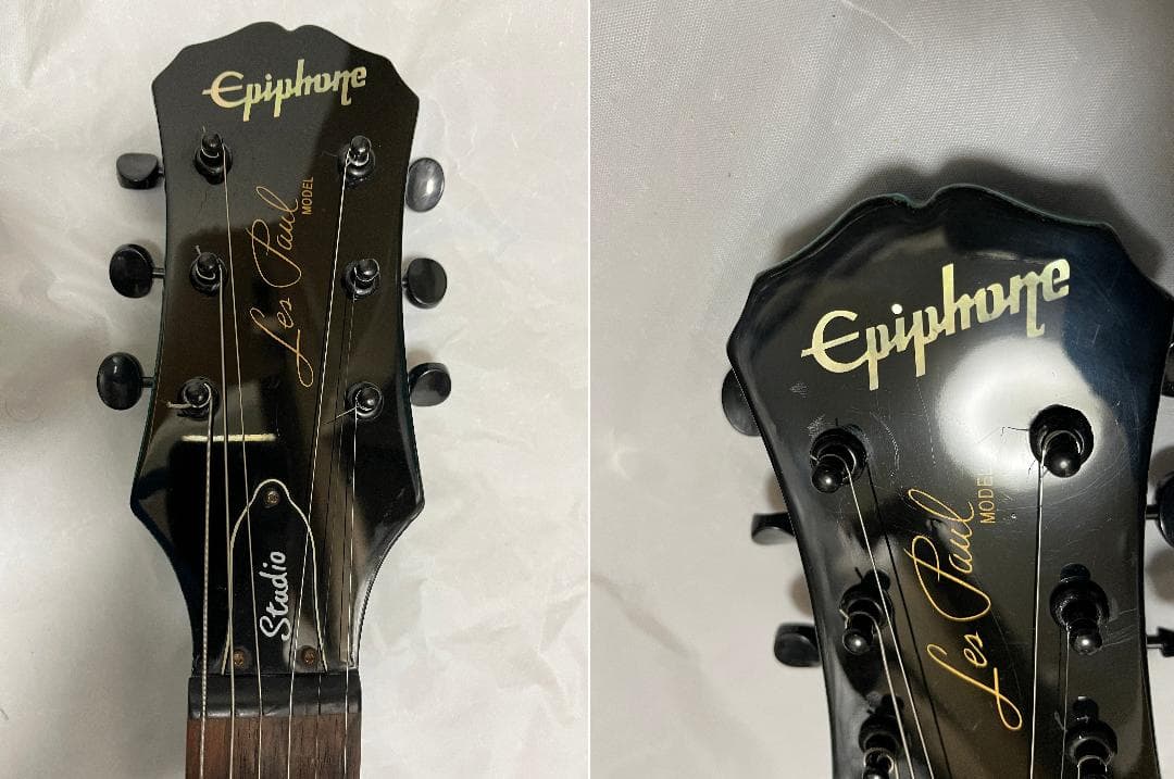 epiphone Les Paul Studio メタリックブルー