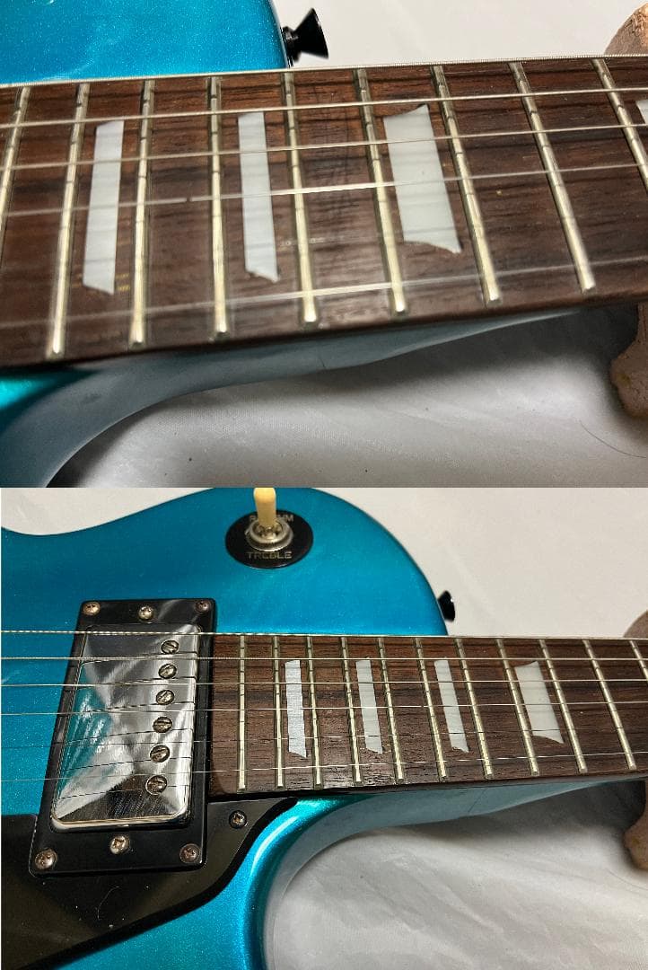 epiphone Les Paul Studio メタリックブルー