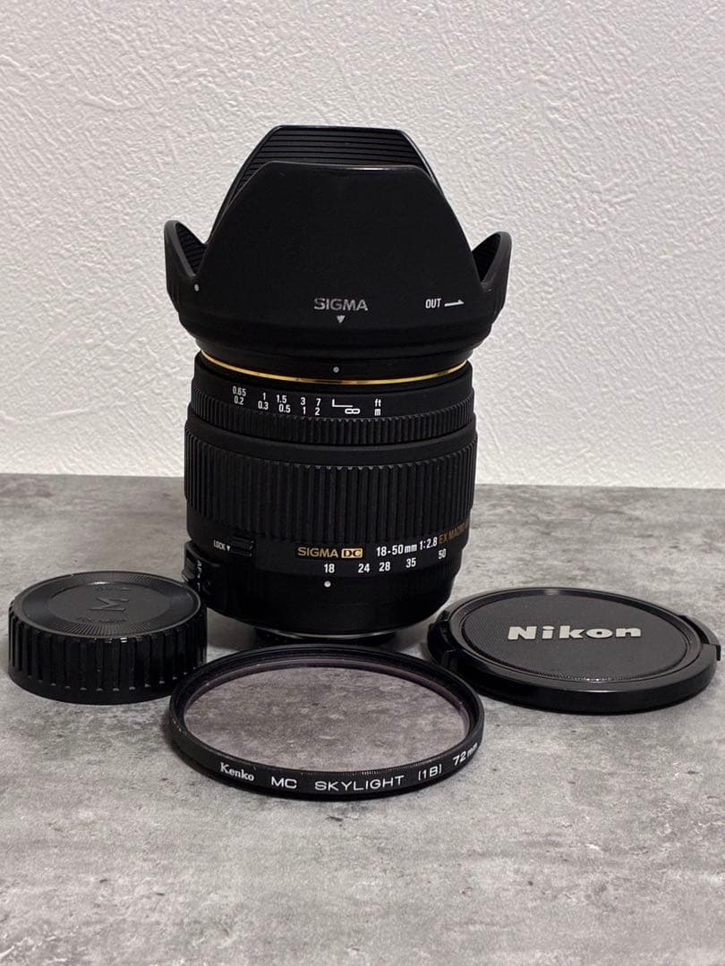 ⭐️美品⭐️ SIGMA 18-50mm F2.8 EX MACRO HSM ニコン