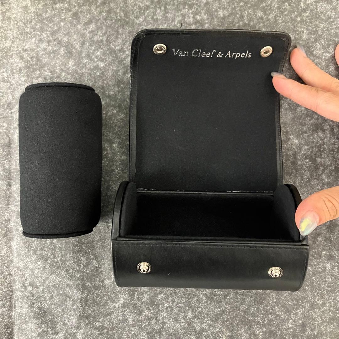 未使用☆ヴァン クリーフ&アーペル☆時計ケース☆ジュエリーケース☆ライトグリーン