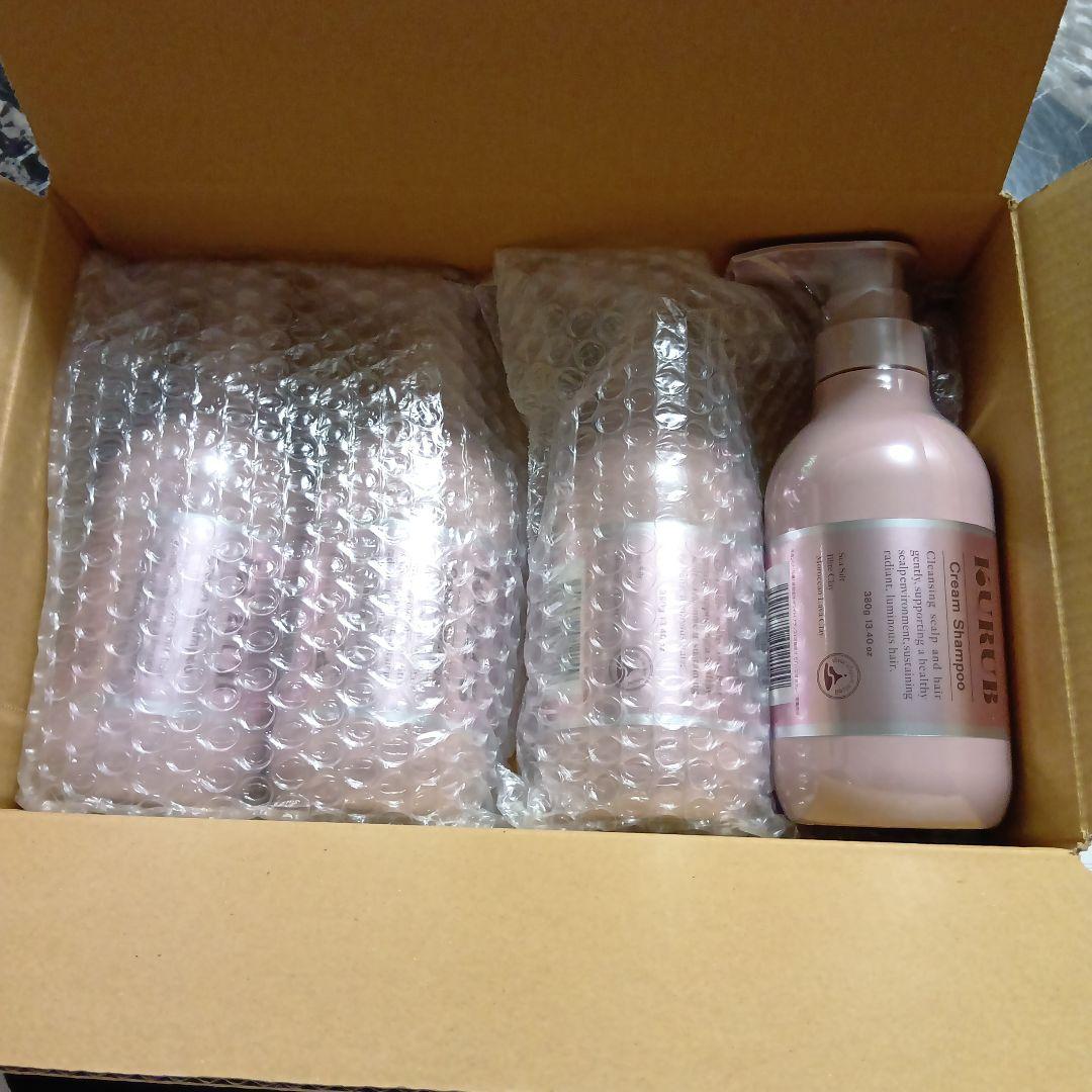 おちびたちのママ専用　KURUB クーラブクリームシャンプー380g　4本セット