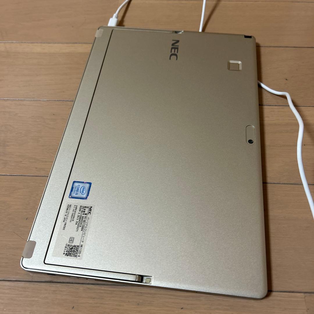 NECノートパソコン２in1 i5 SSD128GBタブレット 美品