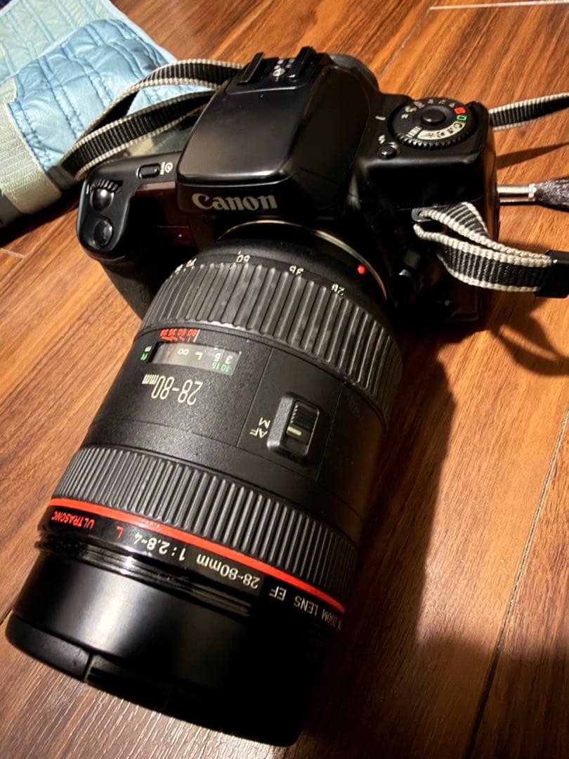 Canon EOS 10qdフィルム一眼レフカメラ EF 28-80mm