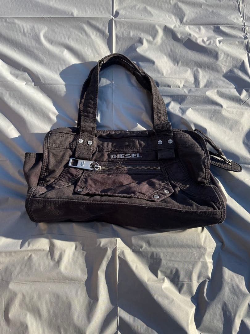 00s/DIESEL/ブラック/ハンドバッグ/トートバッグ