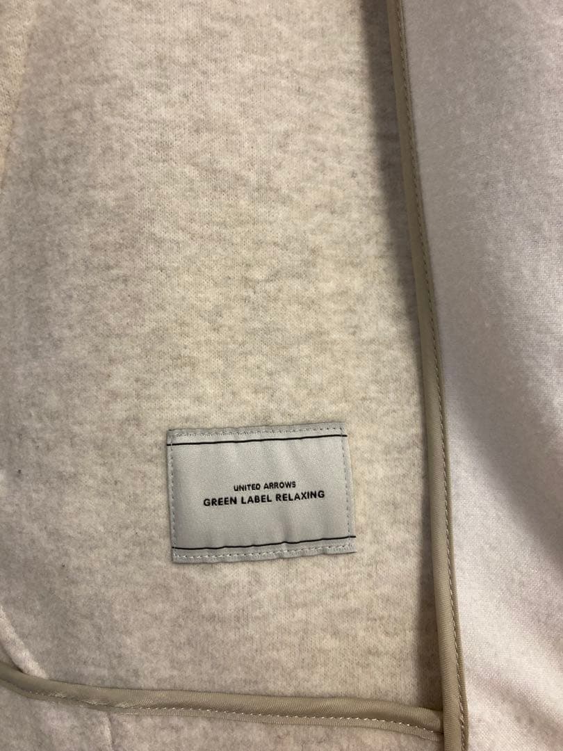 グリーンレーベルリラクシング　エリートライトコート　オフホワイト　Mサイズ