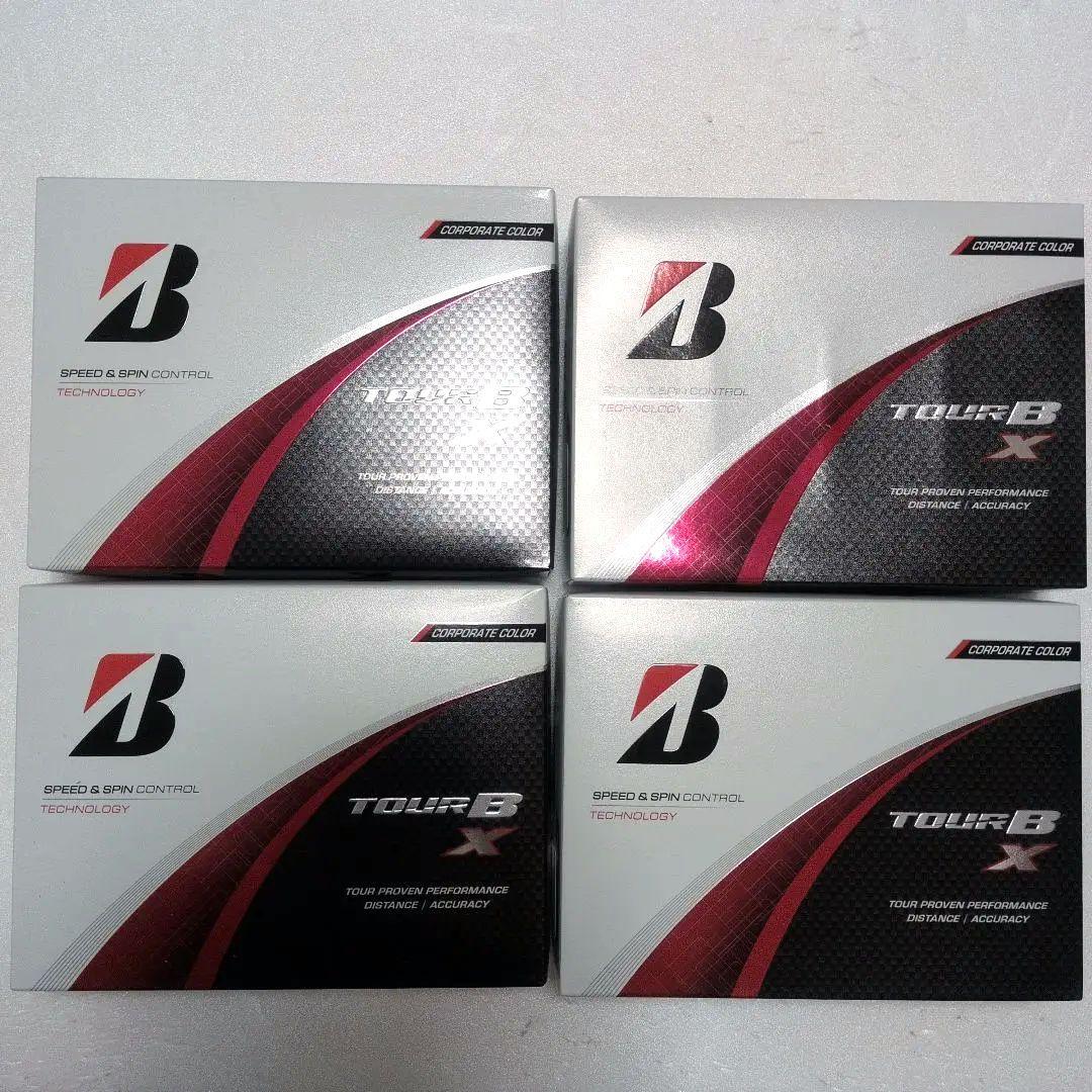 ☆新品☆ブリヂストン TOUR B X ゴルフボール 4ダース コーポレート