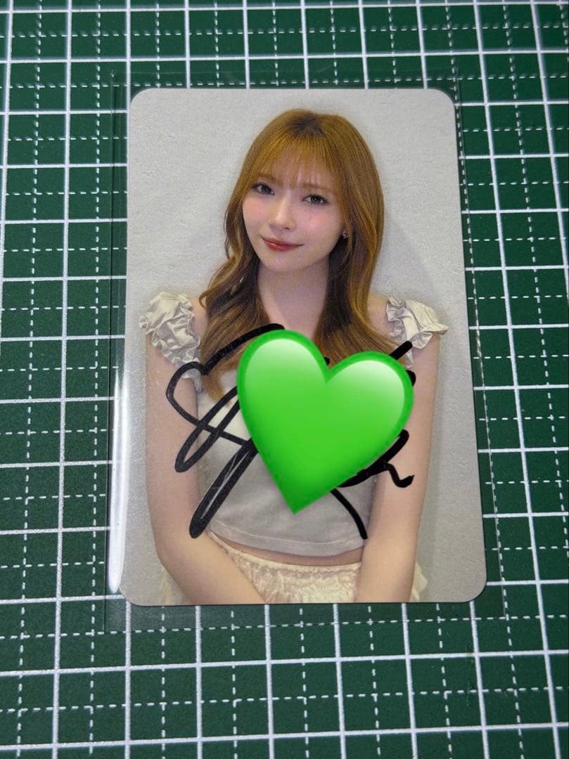 NiziU マユカ トレカ 直筆サインC賞 岩手 滋賀 石川