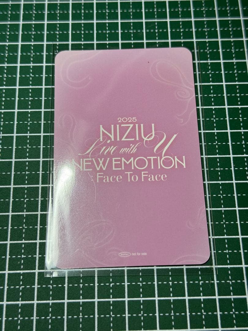 NiziU マユカ トレカ 直筆サインC賞 岩手 滋賀 石川