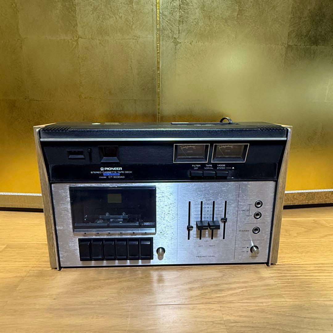 【ヴィンテージ】パイオニア　Pioneer CT-3030ad 1970年代