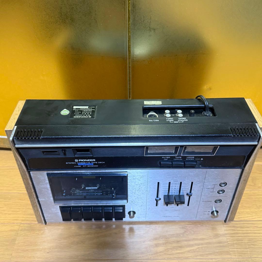 【ヴィンテージ】パイオニア　Pioneer CT-3030ad 1970年代
