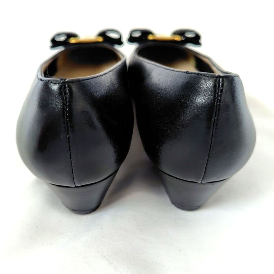 ✨️腕利き職人のリペア済✨️美品❤箱付【フェラガモ】 ヴァラ パンプス 黒6.5