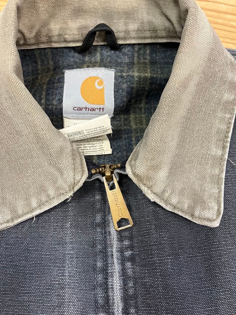 ✔️J97 Carhartt 【M】 PTL デトロイトジャケット ペトロール