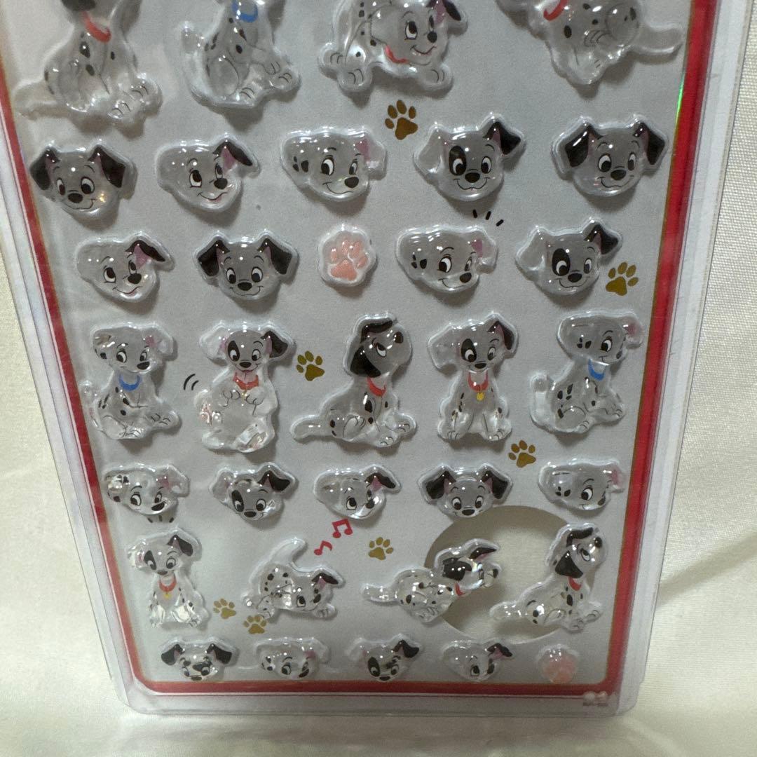 【新品未使用品】ディズニーキャラクター　ボンボンドロップシール　6枚セット