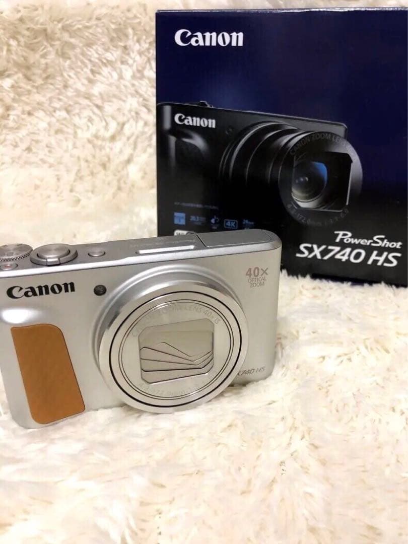 Canon PowerShot SX740 HS シルバー 展示品