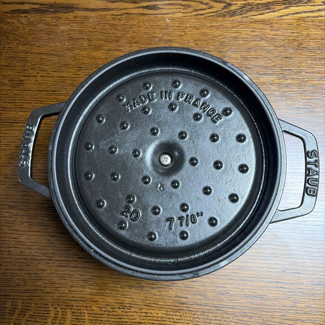 再値下げ　STAUB LA COCOTTE 20cm ブラック